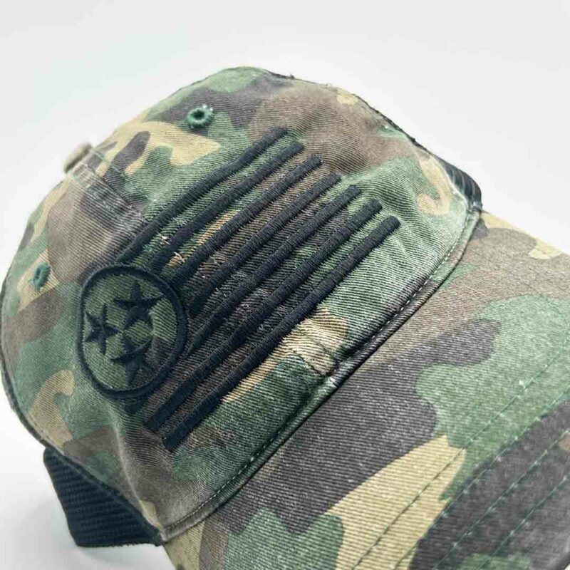 Camo Unstructured Hat 2 - TriStar Hats Co.