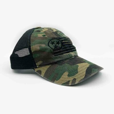 Camo Unstructured Hat - TriStar Hats Co.