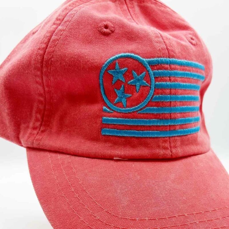 Coral Unstructured Hat 2 - TriStar Hats Co.
