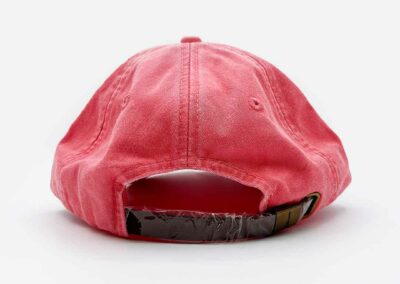 Coral Unstructured Hat Back - TriStar Hats Co.