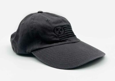 Midnight Unstructured Hat - TriStar Hats Co.