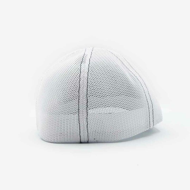 White Flexfit Back 2 - TriStar Hats Co.