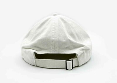 White Unstructured Back - TriStar Hats Co.