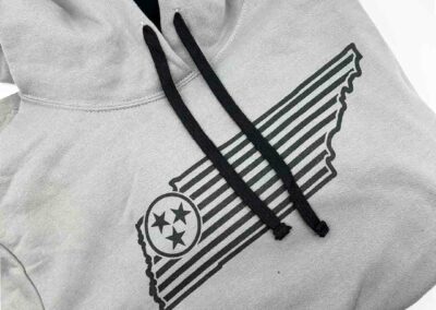 Grey Tennessee Sweatshirt 2 - TriStar Hats Co.